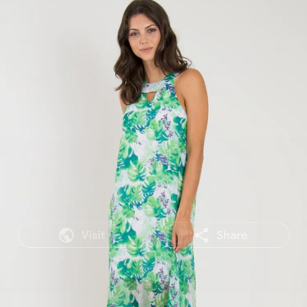 Paradise Maxi dress cutout XXL